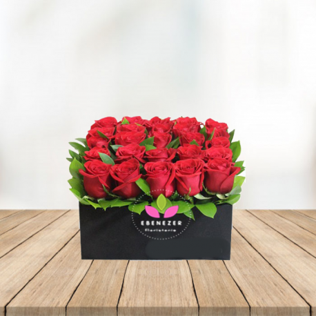 Caja de rosas Amor